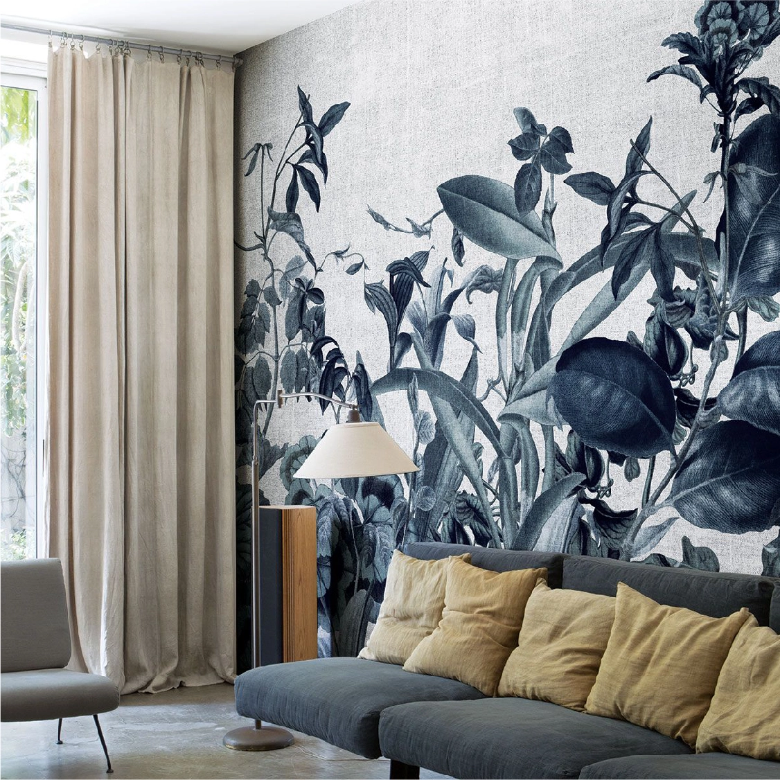 Laminated Silky Wall Covering Fabric DB101S